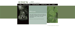 Desktop Screenshot of edenhealthsolutions.com